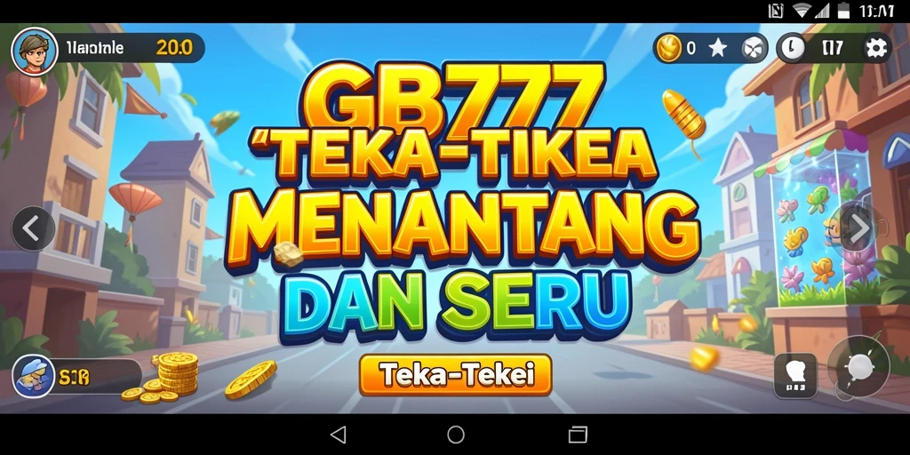 Tampilan antarmuka GB777 dengan teka-teki yang menarik.