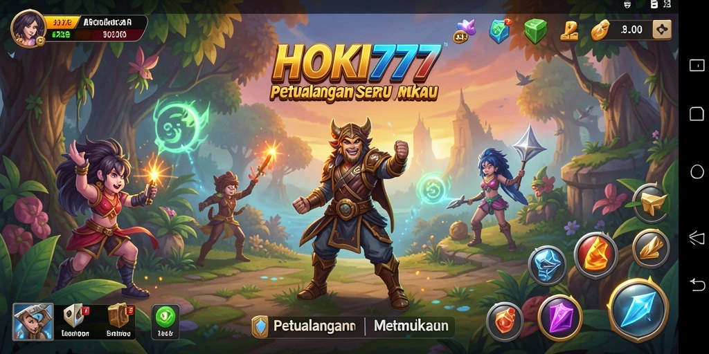 Antarmuka HOKI777 yang khas dalam petualangan mendebarkan.