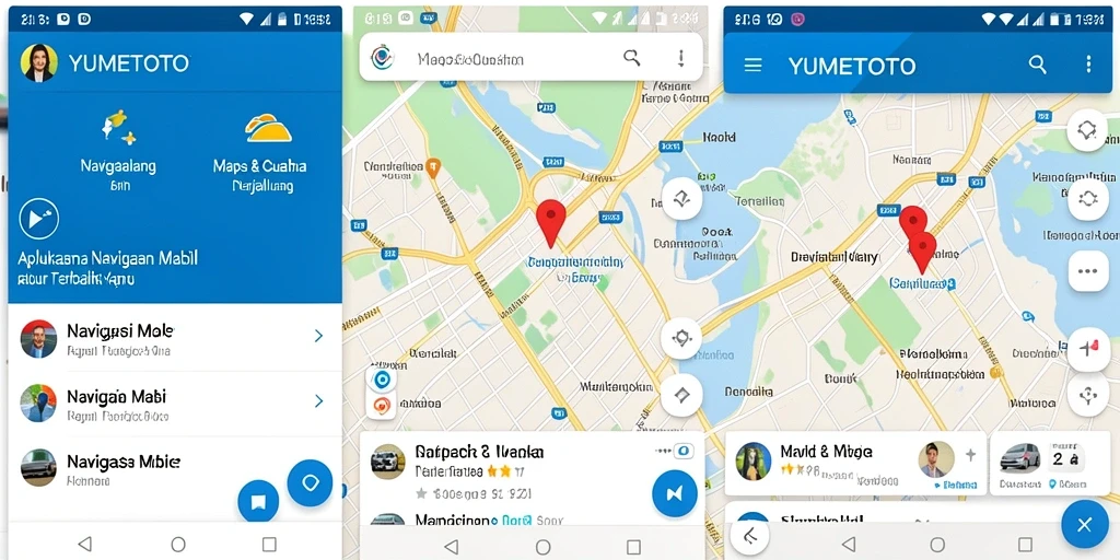 Antarmuka aplikasi YUMETOTO yang jelas dan mudah digunakan.